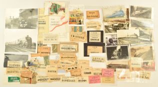 Railway luggage labels to include LSWR, Somerset and Dorset, Southern, GWR, GER, LNER, LBSC, NSR and