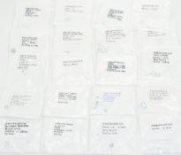 Seventy loose aquamarines including 3.5ct marquise fancy cut, 4.3ct trilliant cut, etc