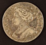 Queen Anne 1712 shilling, GF