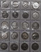 A collection of thirty five various Canada Dollars, 1949-1992