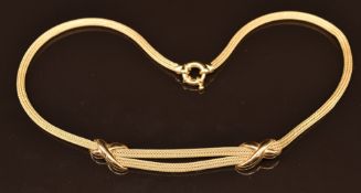 An 18ct gold necklace, 25.6g