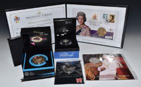 London Mint 2012 London Olympic silver proof £5 coin in case with certificate, Official London