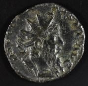 Roman Imperial coinage Military Anarchy AD235-270 Laelianus Antoninianus Victoria AUG, Victory