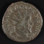 Roman Imperial coinage Military Anarchy AD235-270 Marius Antoninianus Victoria advancing left