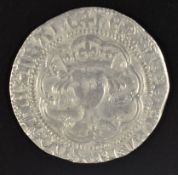 Henry V hammered groat type C with mullet on shoulder, Seaby 1765 (GF)