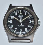 Cabot Watch Company (CWC) gentleman's British Army military wristwatch with luminous hands and