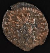 Roman Imperial coinage Military Anarchy AD235-270 Laelianus Antoninianus Victoria AVG Victory