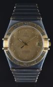 Omega Constellation Chronometer gentleman's automatic wristwatch ref. DE 368.1075 with date