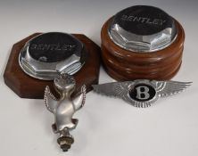 Novelty car mascot Mr Therm for the Gas, Light & Coke Company, numbered 435 verso, height 11.5cm,