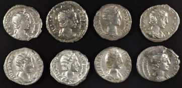 Roman Imperial coinage The Severan Dynasty Ad193-235 Julia Mamaea, mother of Severus Alexander eight