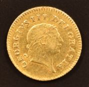 George III gold ⅓ Guinea