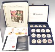 Westminster coins folder of twenty six 'Lifetime of Service' commemorative coin covers, sixteen