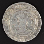 Edward III hammered groat, pro treaty period issue 4, 1351-61 London, Seaby 1570 (NF)