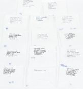 Forty five loose tanzanites including 0.47ct pear cut, 0.78ct marquise cut, 0.88ct pear cut, etc