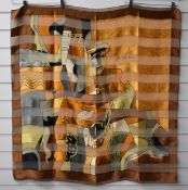 Picasso decorated silk scarf