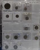 A large amateur collection of coins with large silver content, includes Russia, Germany, Italy,