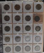 A large collection of English florins, includes Queen Victoria Gothic examples, Jubilee and veiled