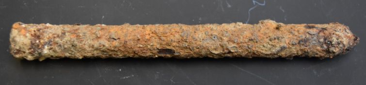 WW2 Special Operations Executive (SOE) .303 foot mine or trap, 15cm long.