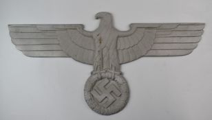 Reproduction cast alloy German Nazi Third Reich locomotive eagle