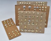 Collection of approximately one hundred and ninety Staybrite uniform button including Royal Scots,