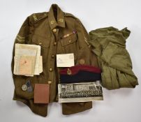 British Army WW2 RAMC ephemera including Soldier's Service & Pay book for 7385742 Cpl Phillips,