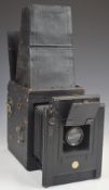 Thornton-Pickard special ruby camera fitted with Cooke anastigmat f=4.5 5 3/4 inch lens