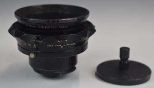 Kinoptik Paris apochromat 1/2 f=25mm lens, with lens cap