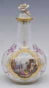 Meissen covered vase
