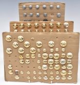 Collection of approximately one hundred and forty Staybrite uniform buttons including Royal Air