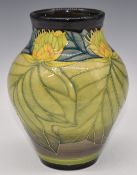 Dennis Chinaworks signed limited edition 1/22 baluster vase decorated in the tulip tree pattern,