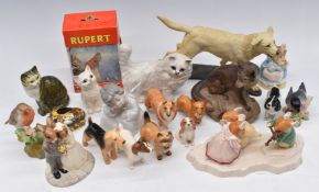 Beswick, Beatrix Potter, Poole, Border Fine Arts and Royal Doulton Brambly Hedge animals and