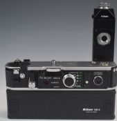 Nikon MD-2 autowinder with MB-2 battery pack
