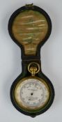 Callaghan & Co. 23a New Bond St. pocket barometer, in original fitted case