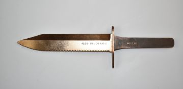 Royal Navy copper beryllium, anti-magnetic and non-arcing diver's knife by Life Support