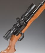 SMK Sportsmarketing XT 501 Rabbit Destroyer .22 bolt-action PCP air rifle with semi-pistol grip