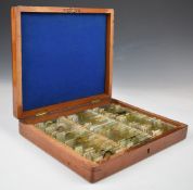 Approximately 110 early 20thC and later microscope slides, to include University of Birmingham and