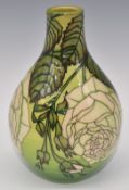 Dennis Chinaworks signed Sally Tuffin limited edition 7/25 baluster vase decorated in the Blanche