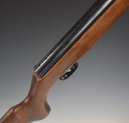 Weihrauch HW99S .22 air rifle with semi-pistol grip, raised cheek piece and adjustable sights and