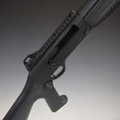 Hatsan Escort Magnum 12 bore 7-shot semi-automatic shotgun with ribbed pistol grip and forend,