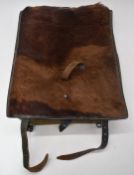 German WW2 Tornister / backpack with fur back and stamped Wien 1941
