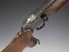 BSA Martini International Mk2 .22 underlever-action target rifle with semi-pistol grip, raised cheek