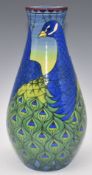 Dennis Chinaworks signed Sally Tuffin limited edition 4/40 covered flask vase decorated in the