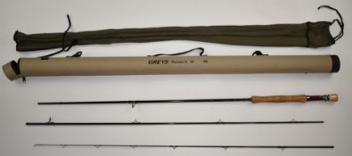 Greys Platinum x 10ft #6 trout fly fishing rod in original branded tube