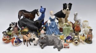 Large collection of collectables by Beswick, Royal Doulton, Border Fine Arts, Karl Ens, Royal
