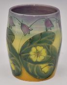 Dennis Chinaworks signed limited edition 18/? baluster vase decorated in the Imogen pattern, H10cm
