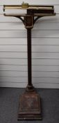 S Maw & Sons Ltd, London, person weighing scales, height 123cm