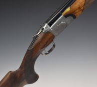 Armi Silma Supreme 12 bore over and under ejector shotgun with engraved lock, underside, trigger