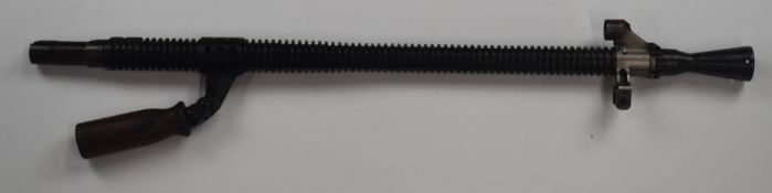 Deactivated Czechoslovakian ZB 30 light machine gun barrel, serial number D44785, with