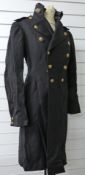 British Army Royal Artillery frock coat with associated rank insignia and buttons