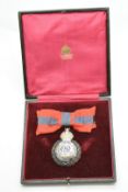 Imperial Service Medal George V named to Ida G Gibbs, with box and letter of issue. Ida G Gibbs is a